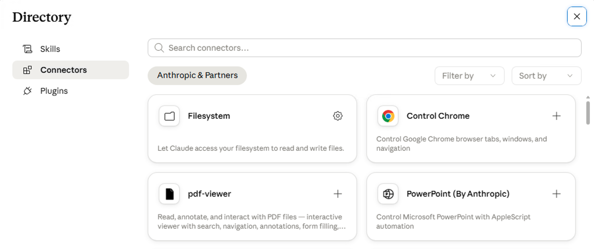 Browse Extensions