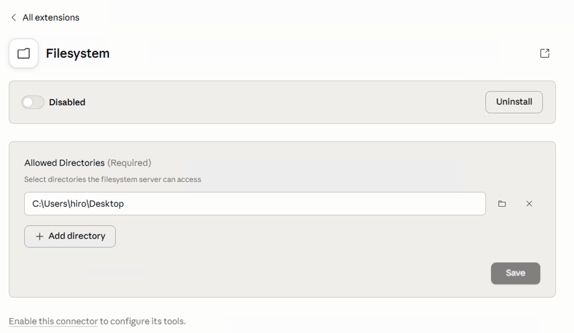 Configure Filesystem