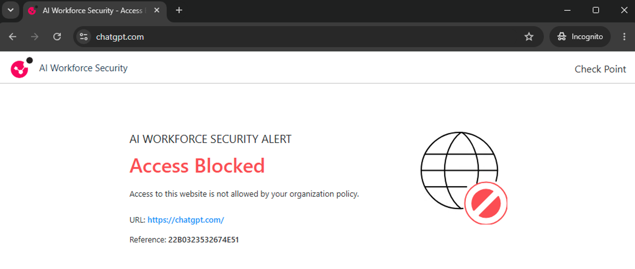 Incognito Block